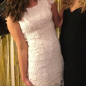 White Tobi lace dress worn once
